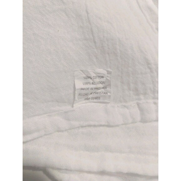 Handmade Blessed Wash My Dishes Quote Flour Sack Towel Cotton Hand Printed Gift - Picture 8 of 8